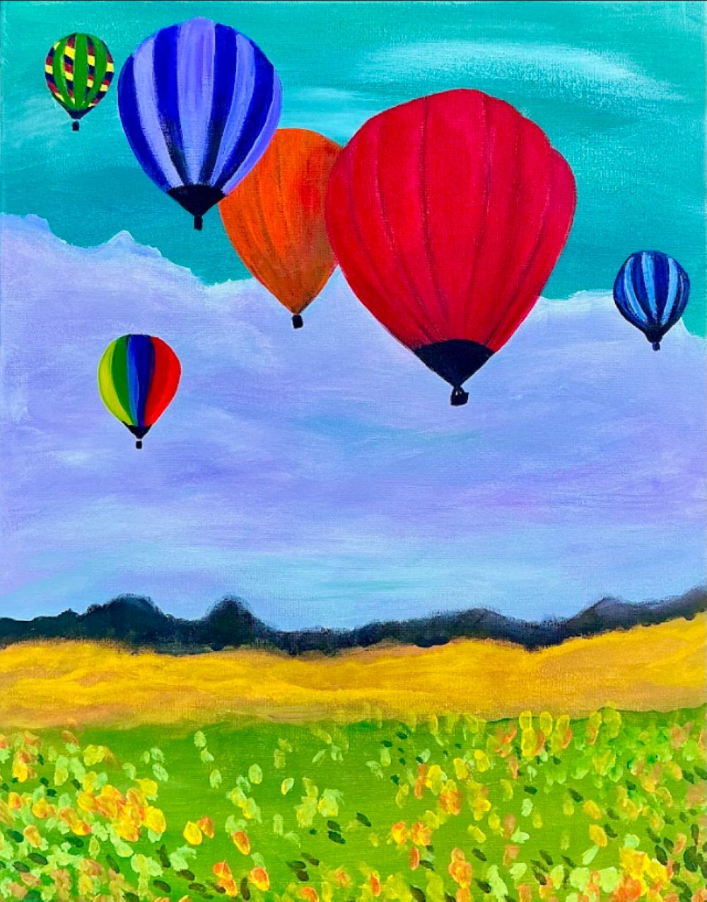 Broad Ripple Paint n Sip - Balloon Daze
