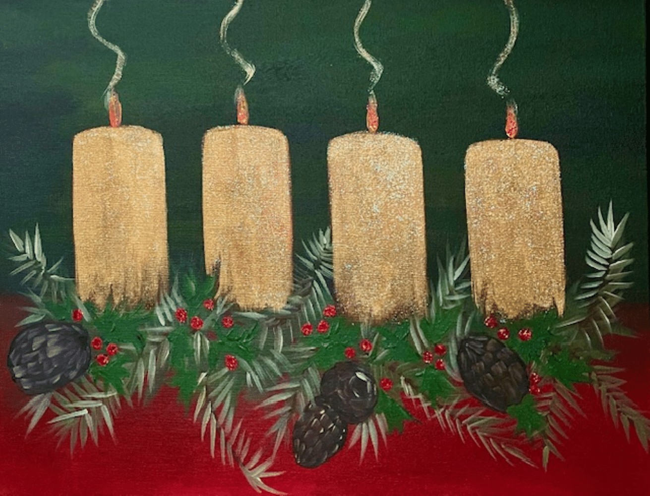 Westfield Paint and Sip - Cozy Candles