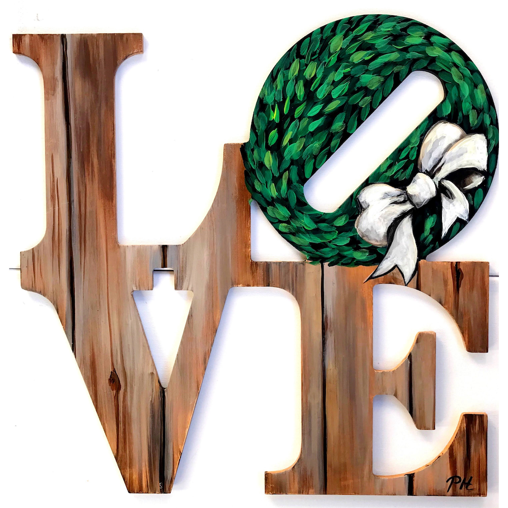 Carmel Winter Paint and Pour - Love Wood Signs