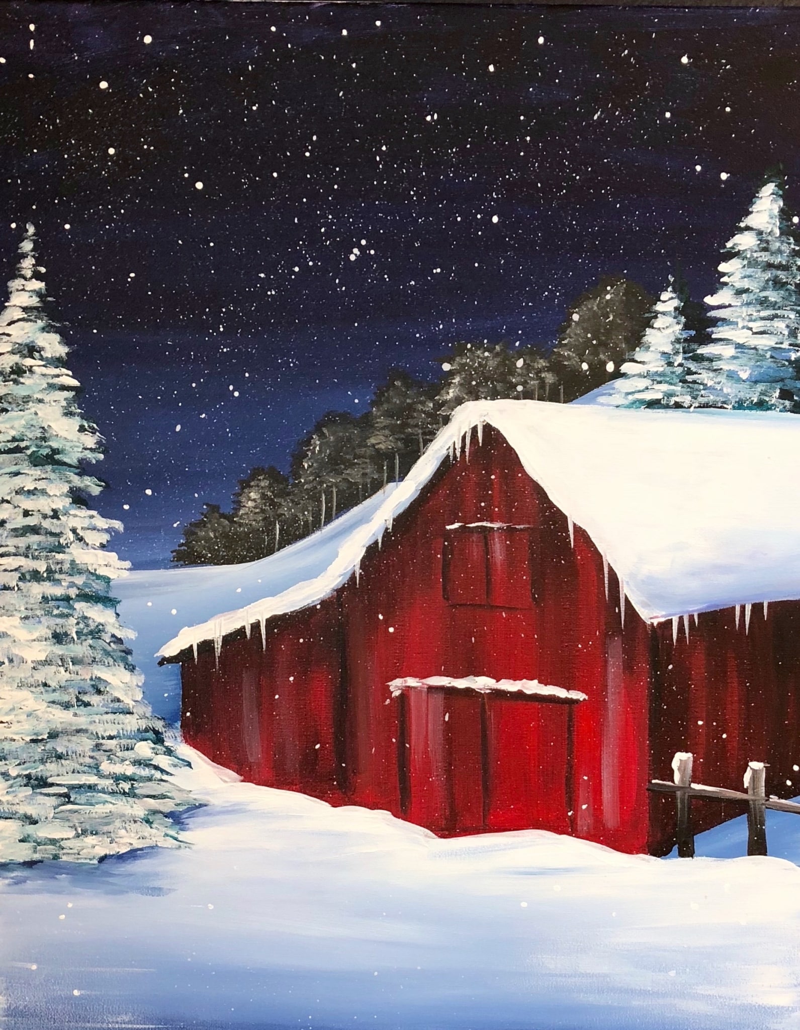 Westfield Art and Wine - Winter Barn