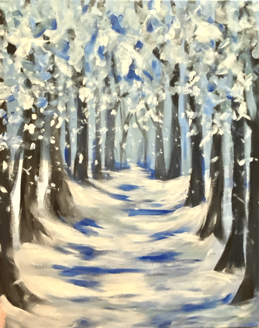 Broad Ripple Art and Wine - Winter Woods