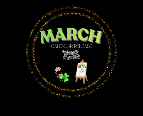 🍀🎨 March Paint n Sip Events — a Little Luck with a Lot of Color!