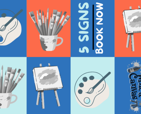 5 Signs You Need a Paint n Sip Night NOW 🎨🍷