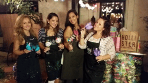 Downtown Indy Paint and Wine - Wine and Coffee Glass Painting