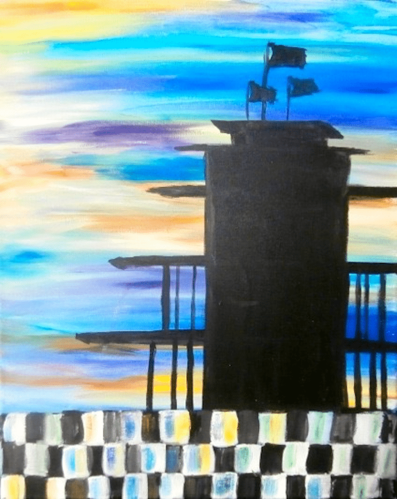 Mass Ave Paint Party - Indy 500 Pagoda