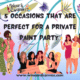 5 Occasions that are perfect for a private paint party