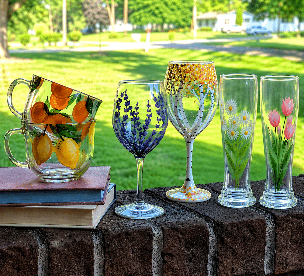 Greenwood Paint Party – Wine, Coffee, and Beer Glass Painting