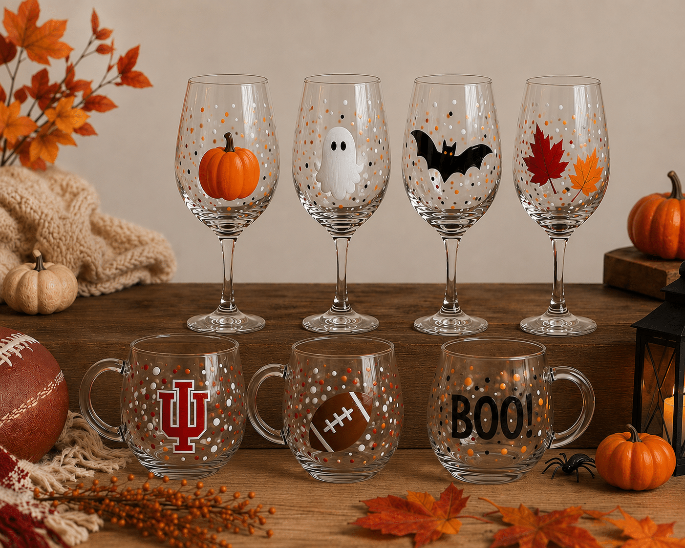 Martinsville Paint and Sip - Wine and Coffee Glass Painting