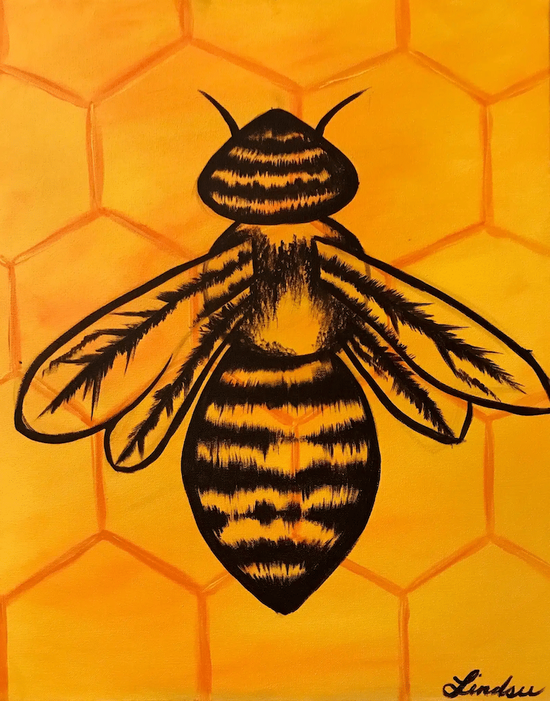 Mass Ave Paint Party - Bee Hive