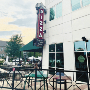 Saxony Pizzeria patio