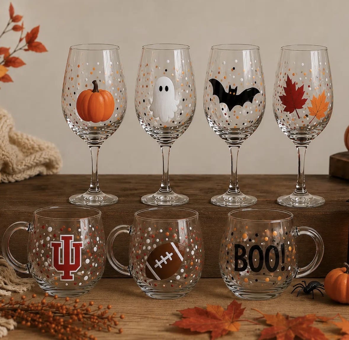 Downtown Indy Paint and Wine - Wine and Coffee Glass Painting