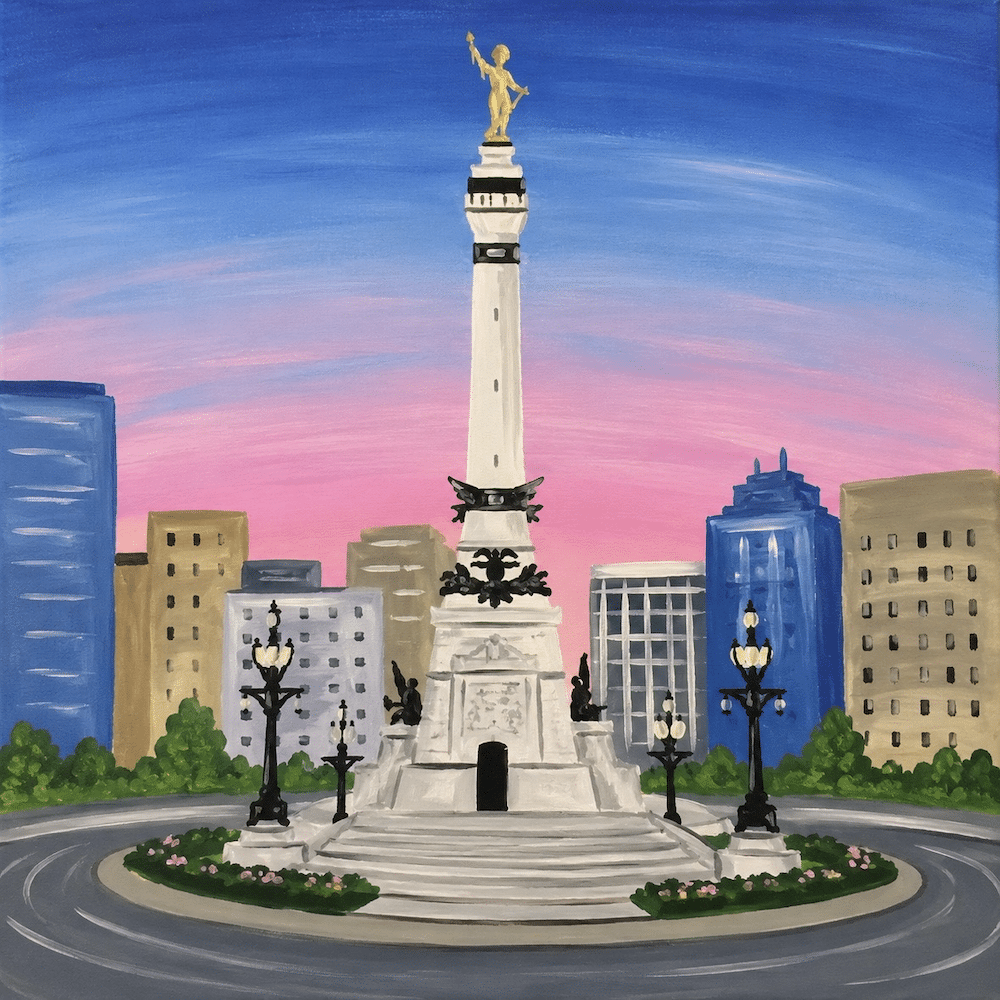 Downtown Paint & Sip - Monument Circle