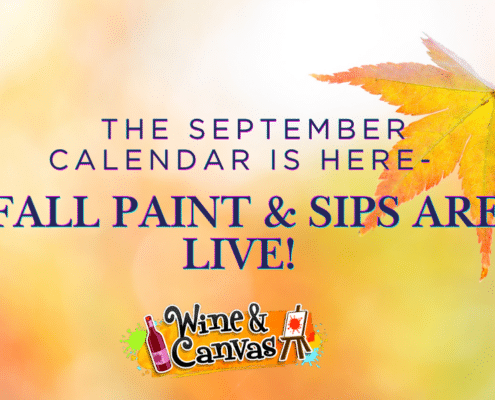 fall paint and sips are live