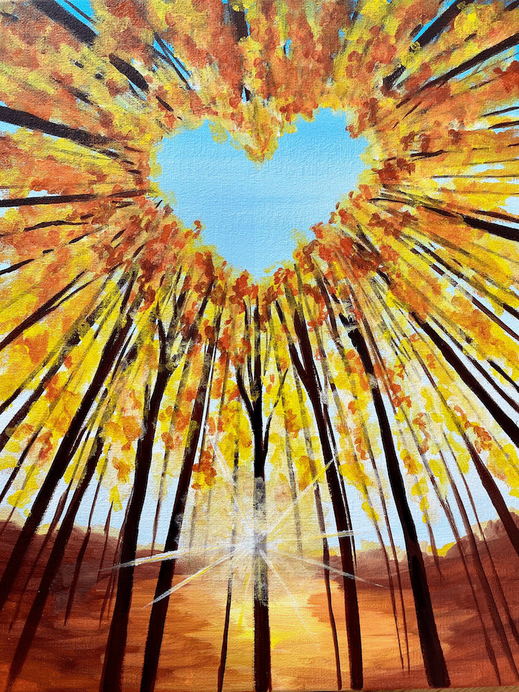 Westside Indy Painting Class - Thank-Fall