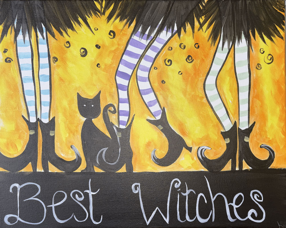 Greenwood Paint Party - Best Witches