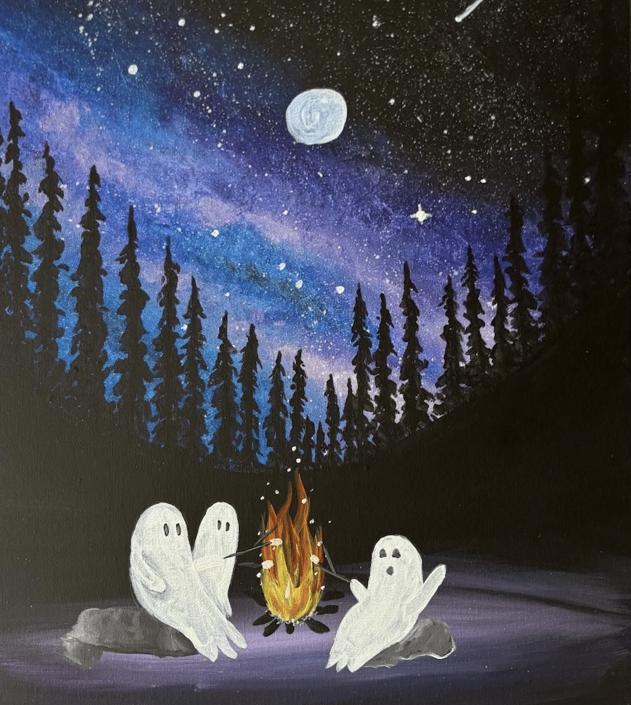 Greenwood Paint Party – Campfire Ghosts