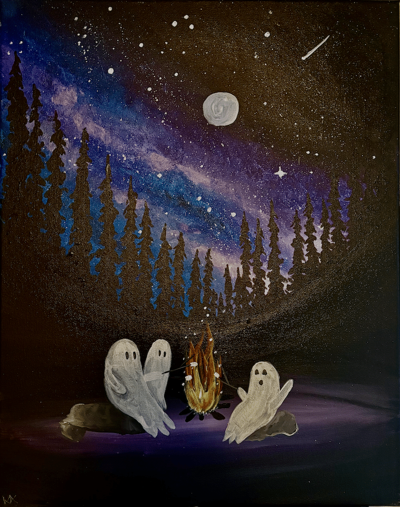 Greenwood Paint Party – Campfire Ghosts
