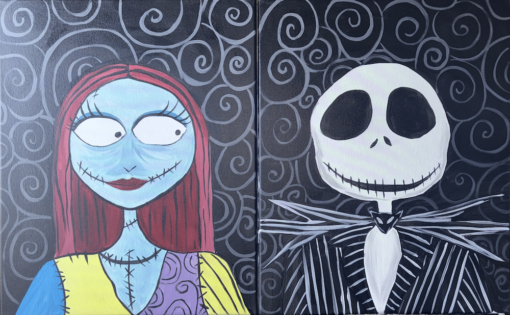 Downtown Paint and Sip - Datenight Jack and Sally