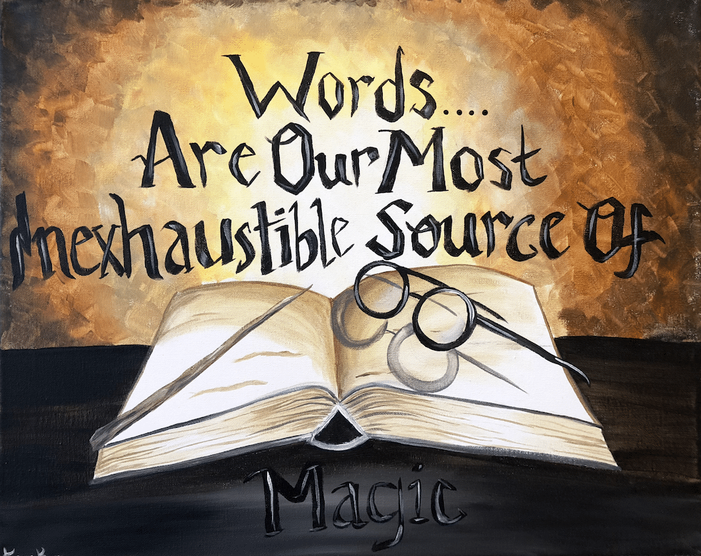 Fountain Square Canvas and Wine - Wizardly Wonderful