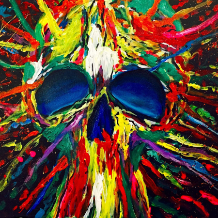 Colorful Skull