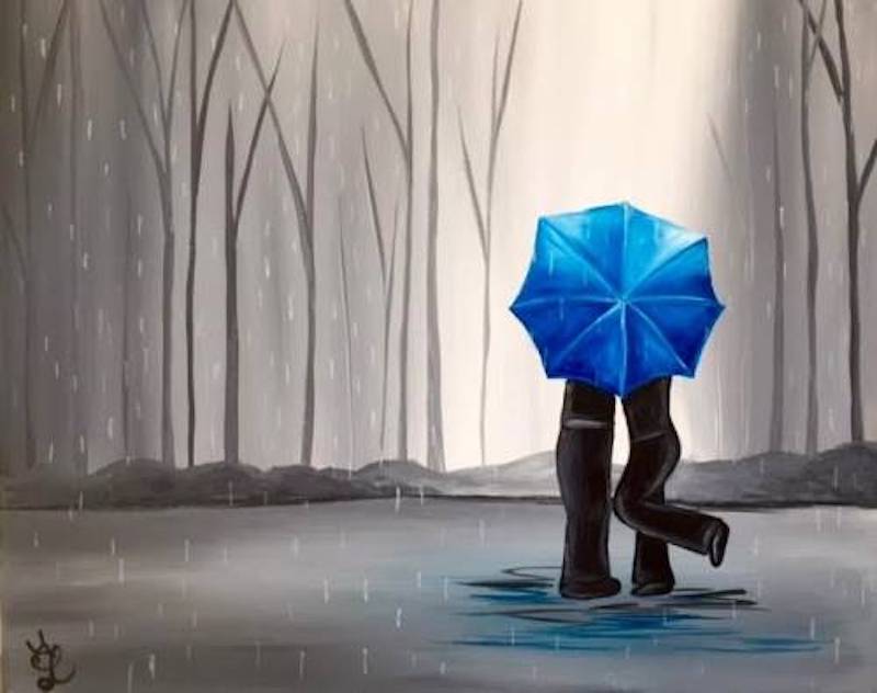 Blue Umbrella