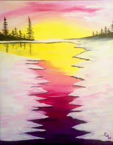 Creative Canvas painting events, Stevensville MI