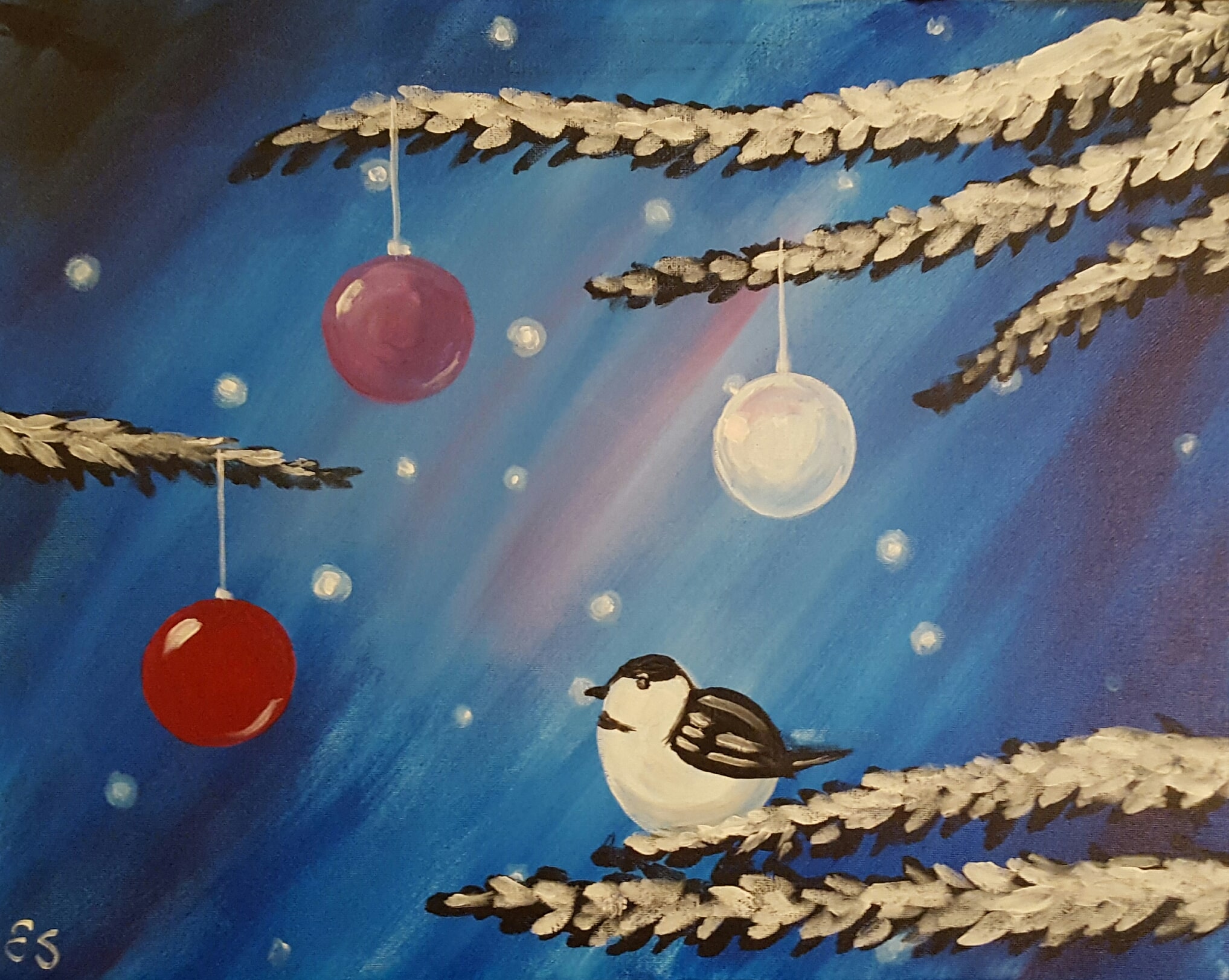 Holiday Chickadee