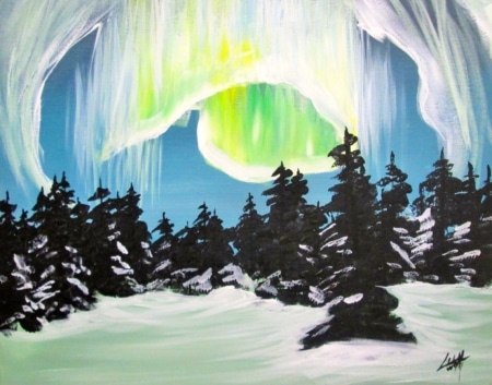 Northern Lights 8 winter