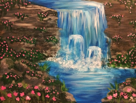 Spring Waterfall