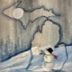 Michigan Snowman Winter