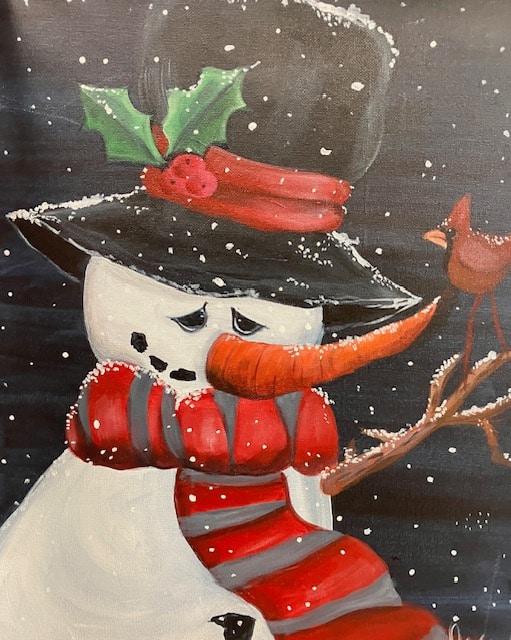 Vintage Snowman