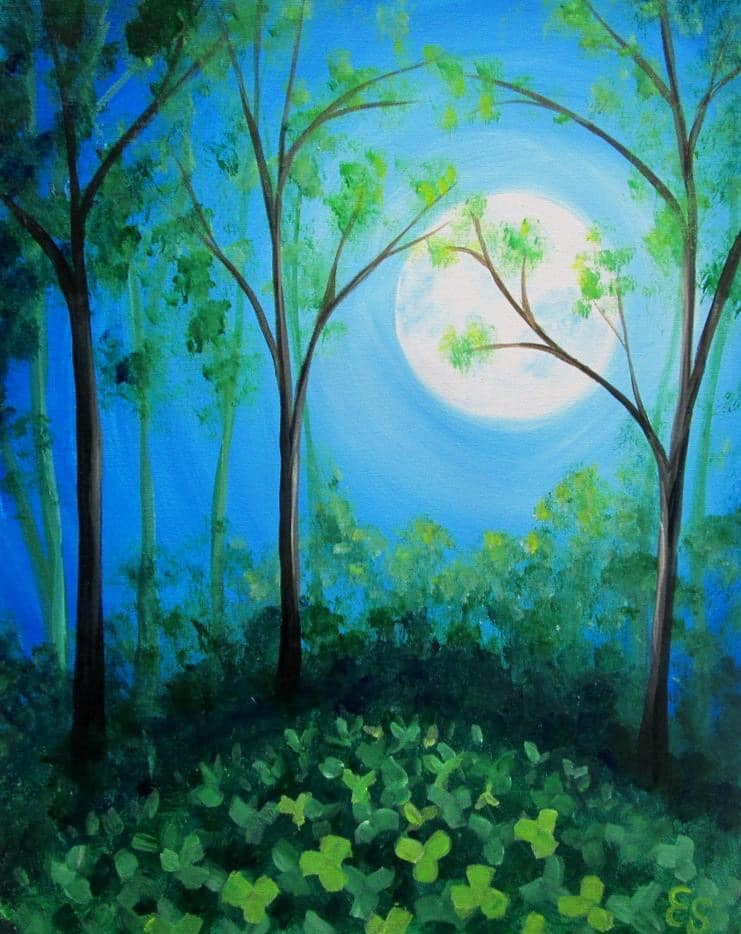 Forest Moonlight