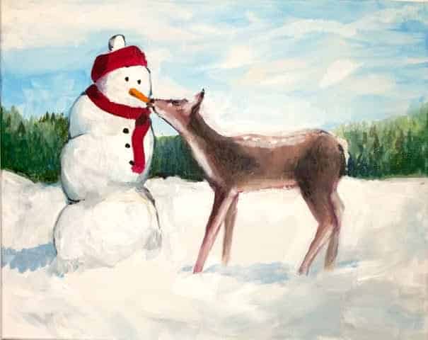 Snowman Bambi