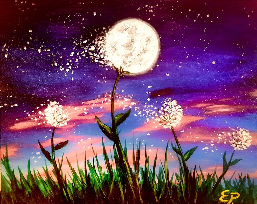 Dandelions Moon