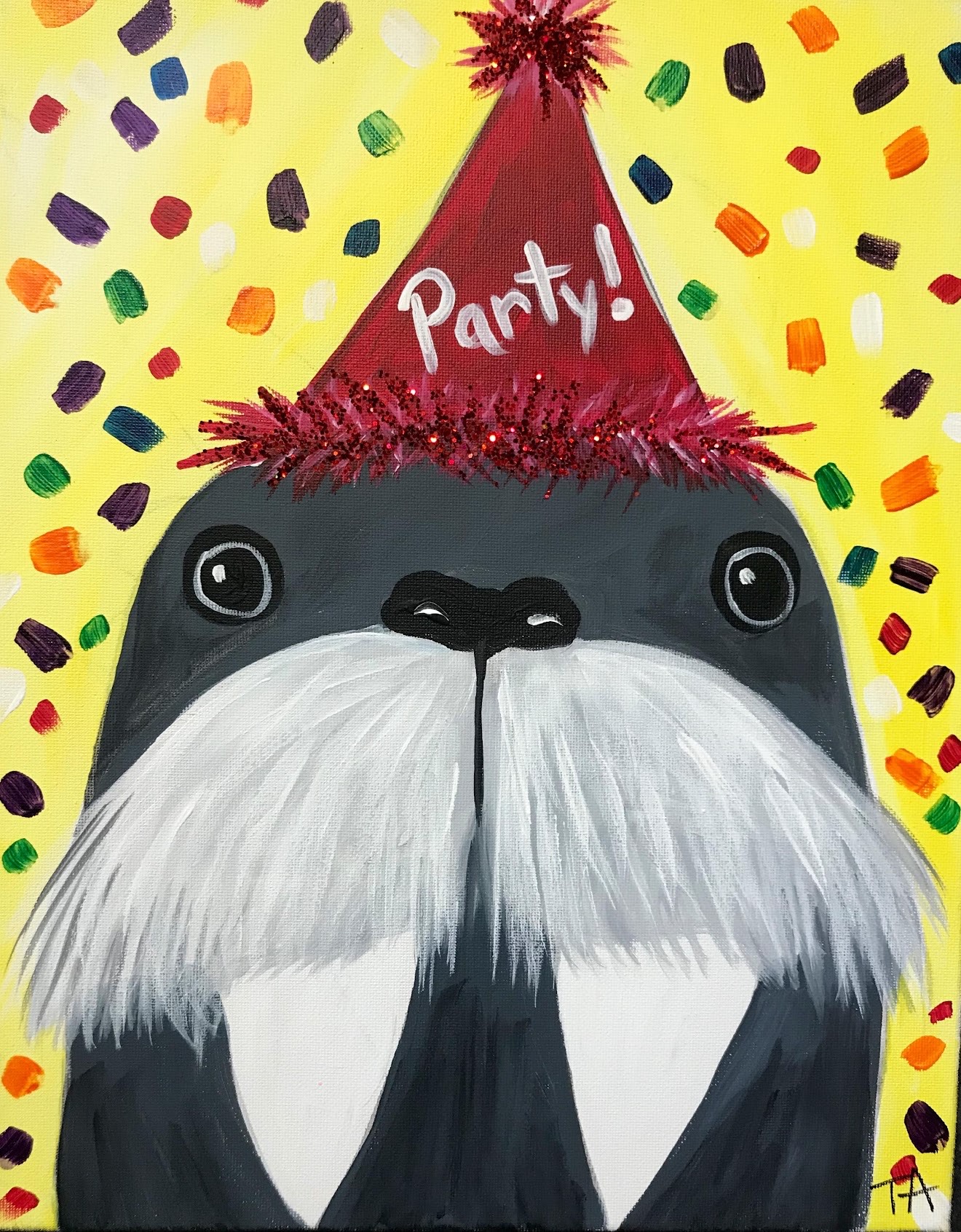 Birthday Walrus