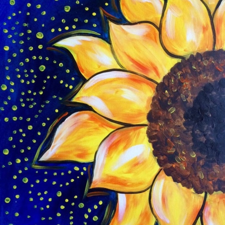 Whimsical Sunflower