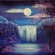 Midnight Waterfall