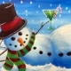 Martini Snowman