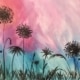 Wildflower Silhouette
