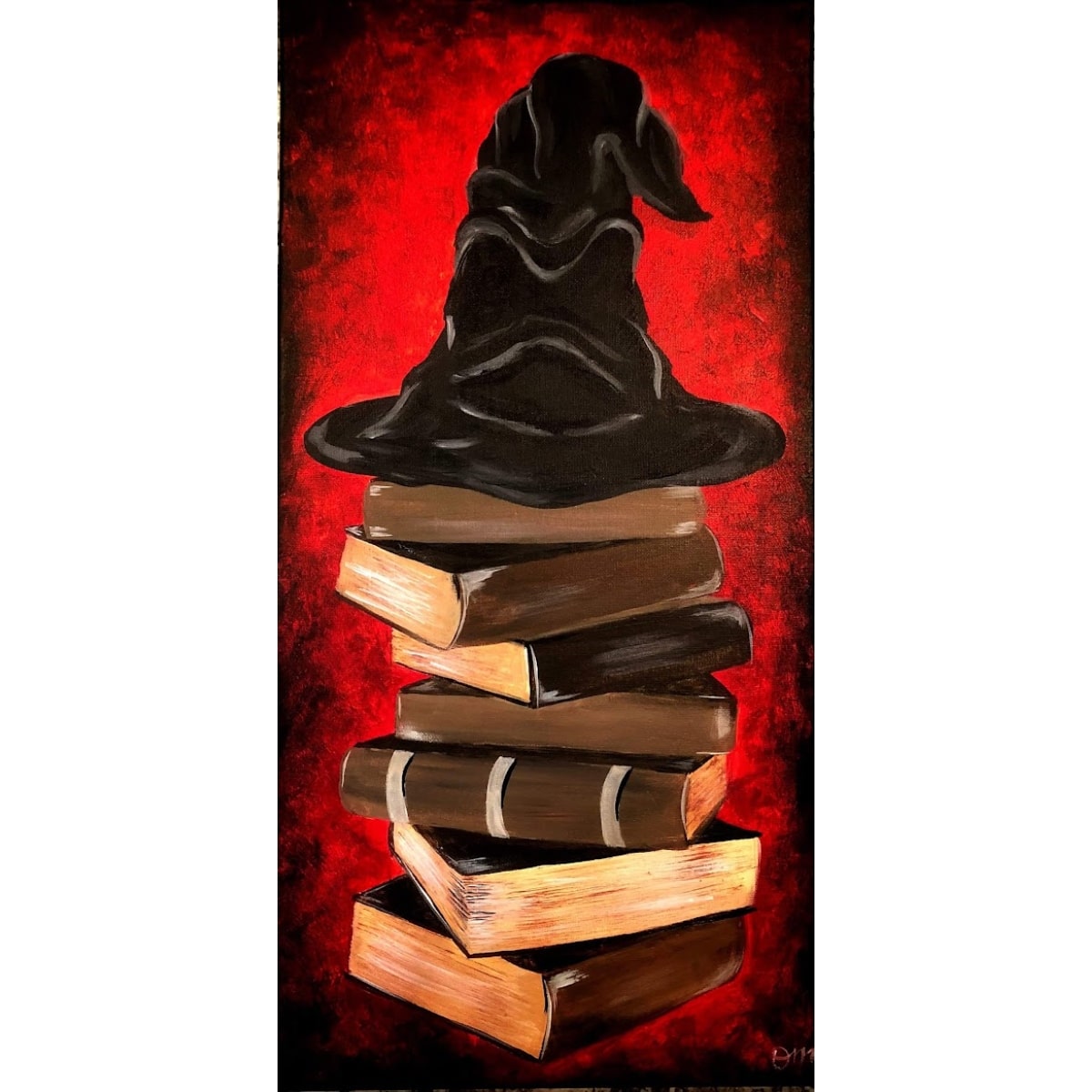 Magical Piled Books