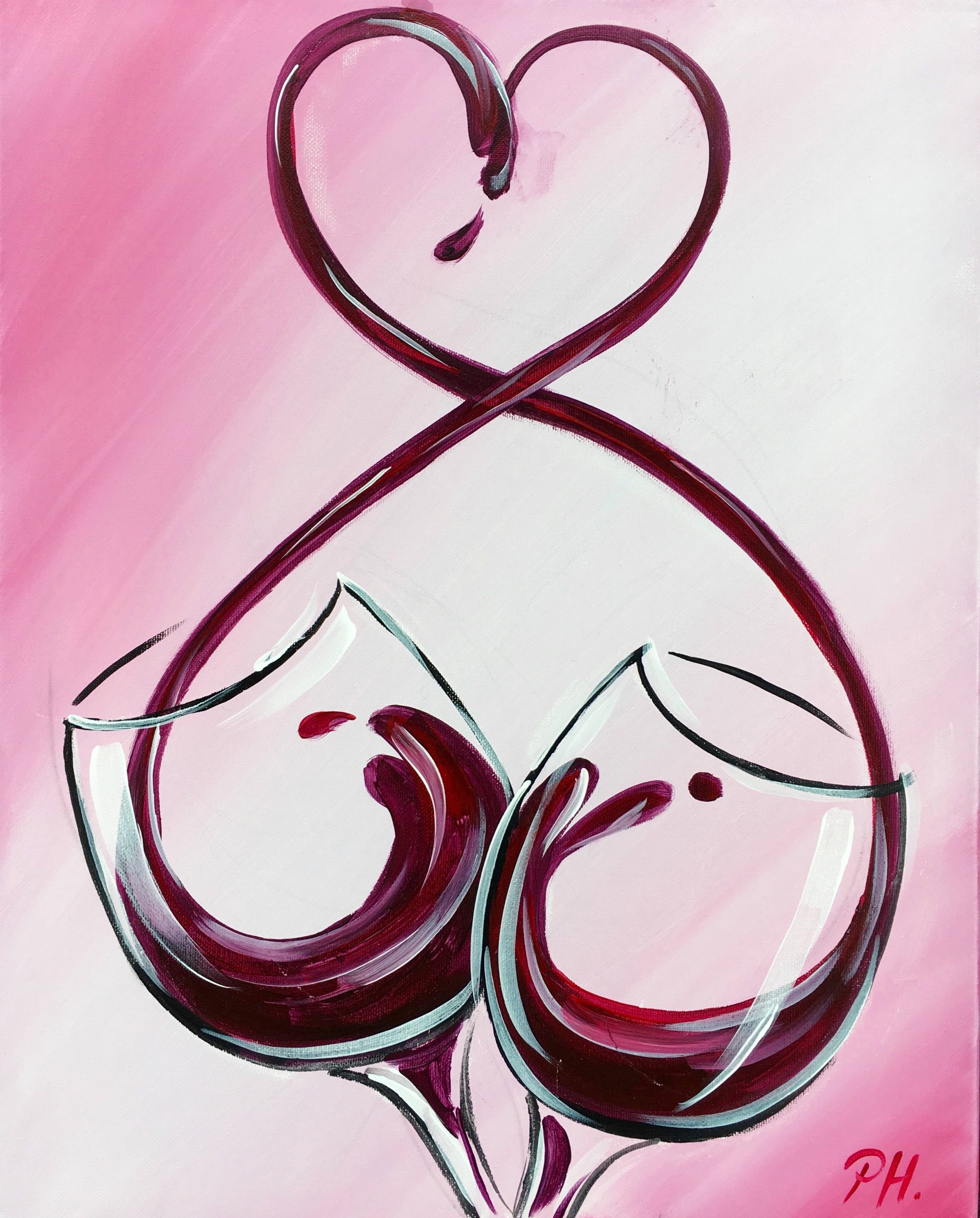 I Love You - Wine and Canvas - Las Vegas / Henderson / Summerlin