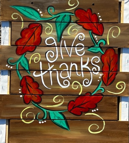 Give Thanks Pallet
