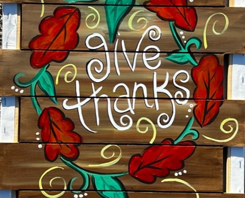 Give Thanks Pallet