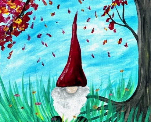 springtime gnome