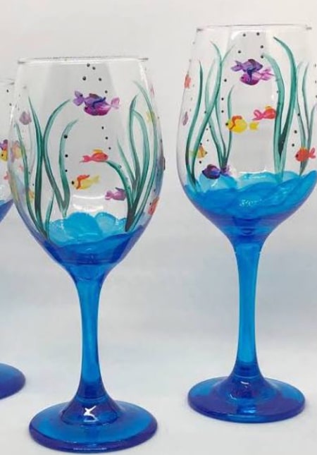 fishy glasses