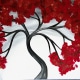 red tree