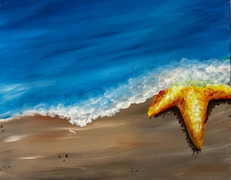 Starfish on the Beach