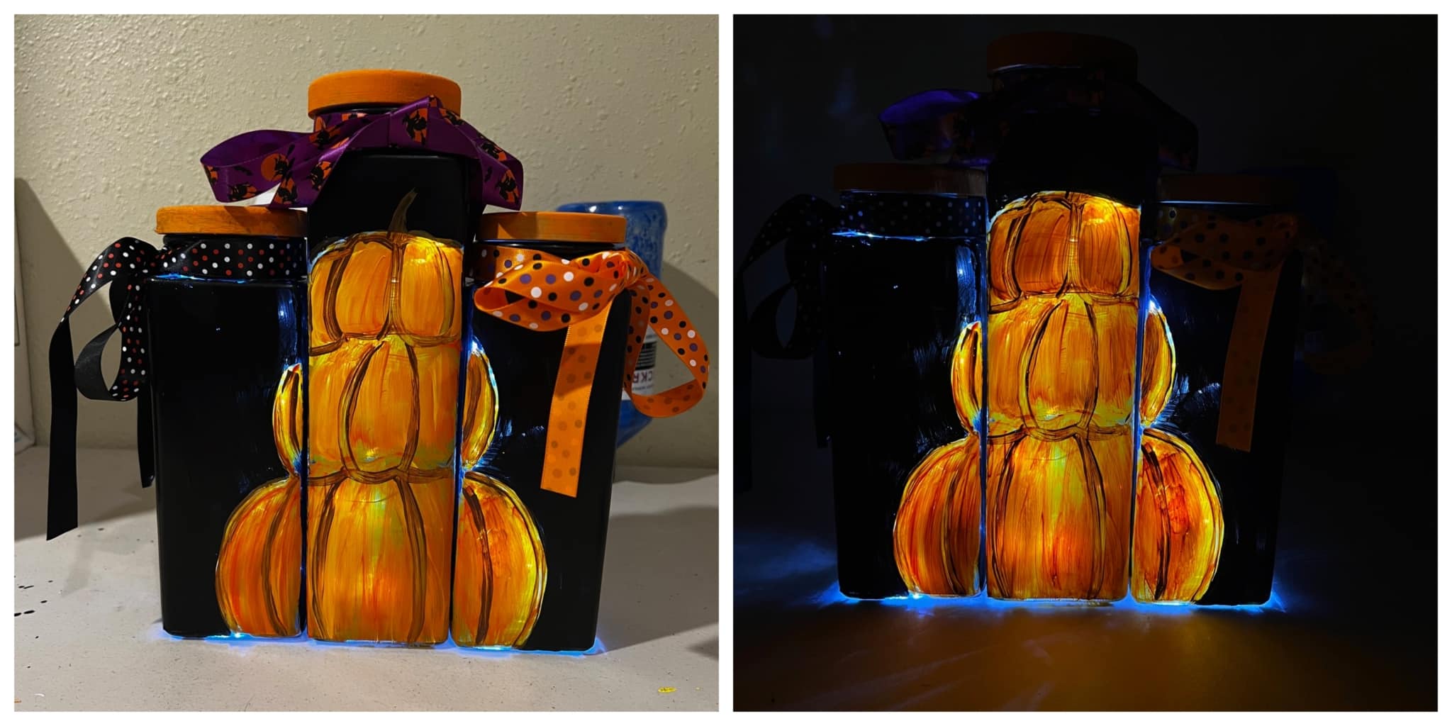 Pumpkin Jars - Wine and Canvas - Las Vegas / Henderson