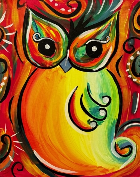 Abstract Owl