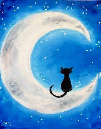 Cat on the Moon